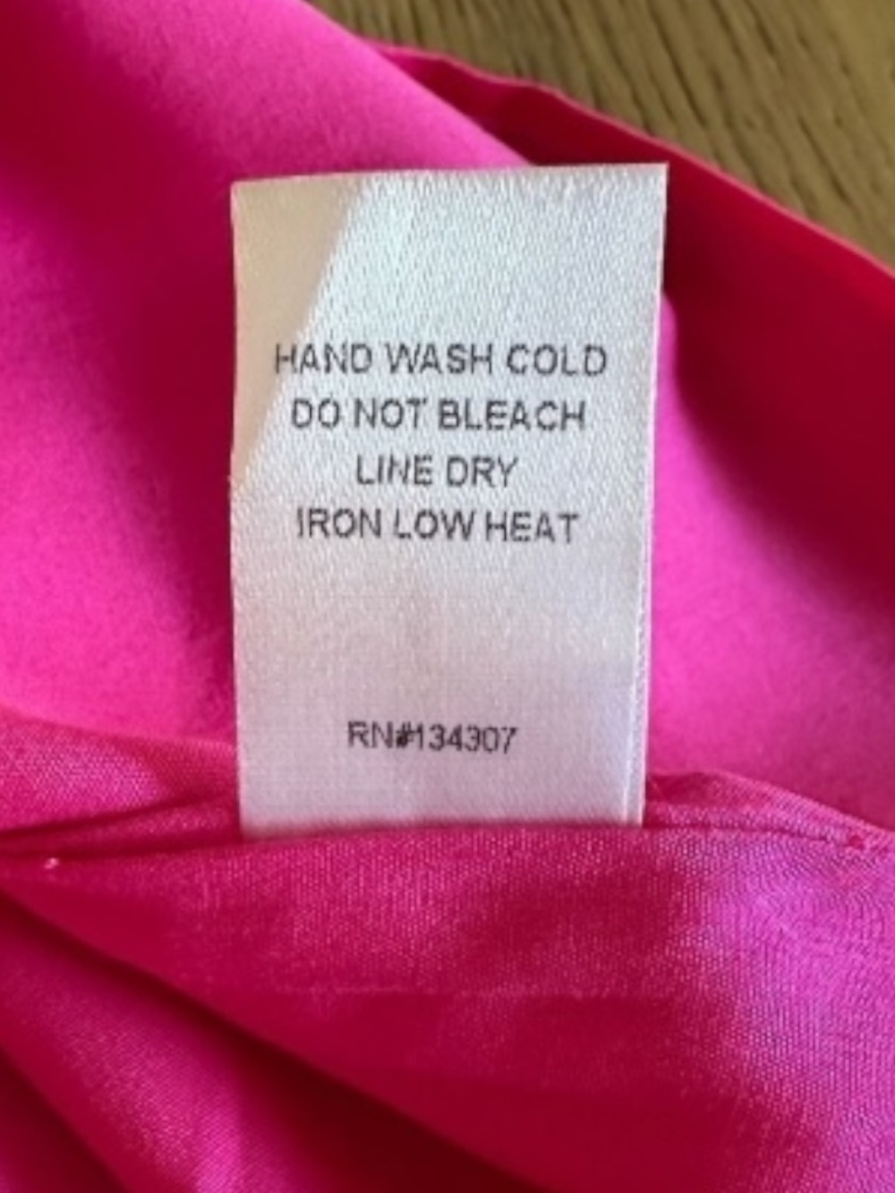 Lumiere Hot Pink Tie-Back Mini Dress – Long Sleeve Party Dress - Picture 5 of 13
